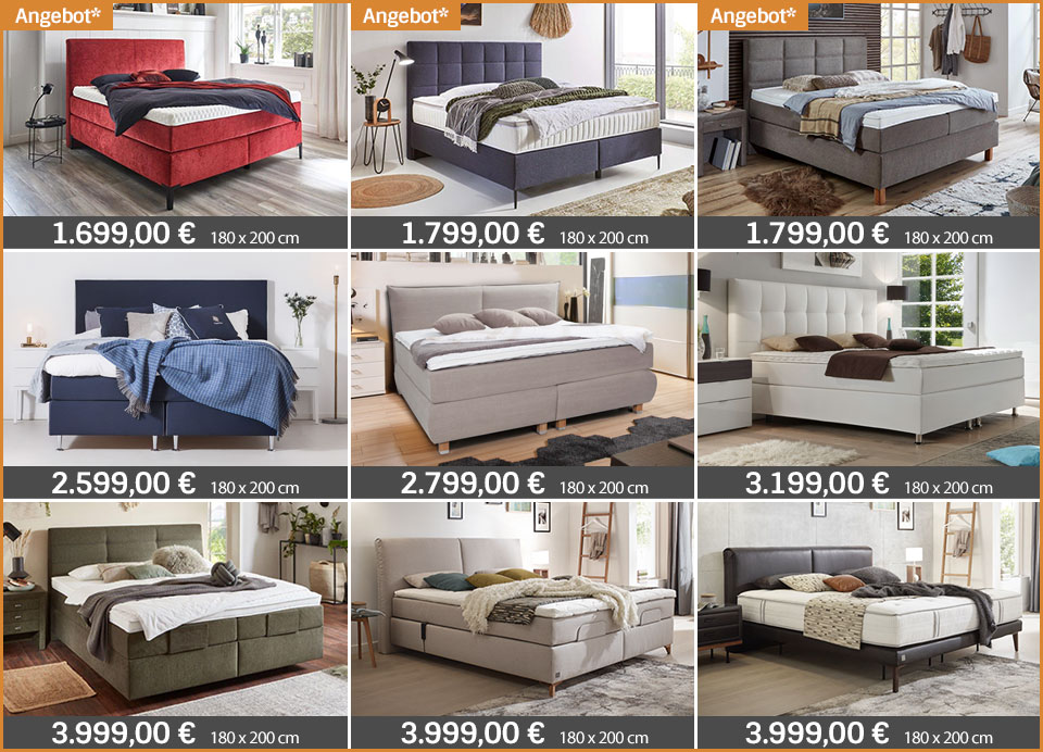 Aktion Boxspringbetten Silwa Elegance Aktion Boxspringbetten Silwa Elegance