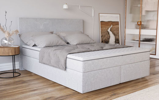 Boxspringbett Silwa Style Kopfteil Z06