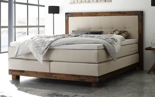 Boxspringbetten Angebot Silwa Wood I