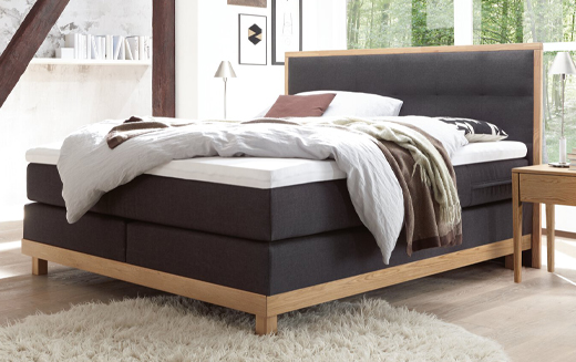 Boxspringbetten Angebot Silwa Wood II